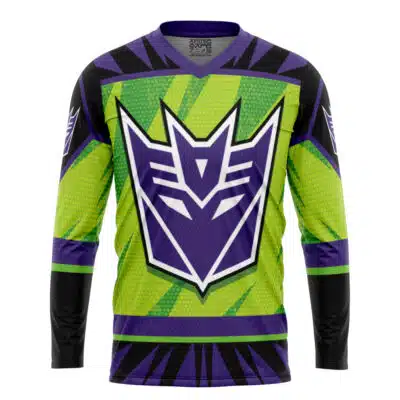 Decepticons V2 Transformers Hockey Jersey
