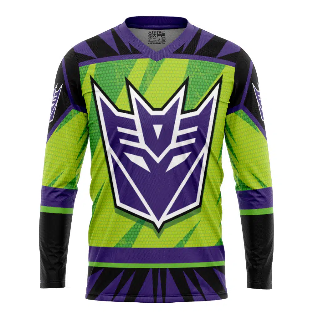 Decepticons V2 Transformers Hockey Jersey