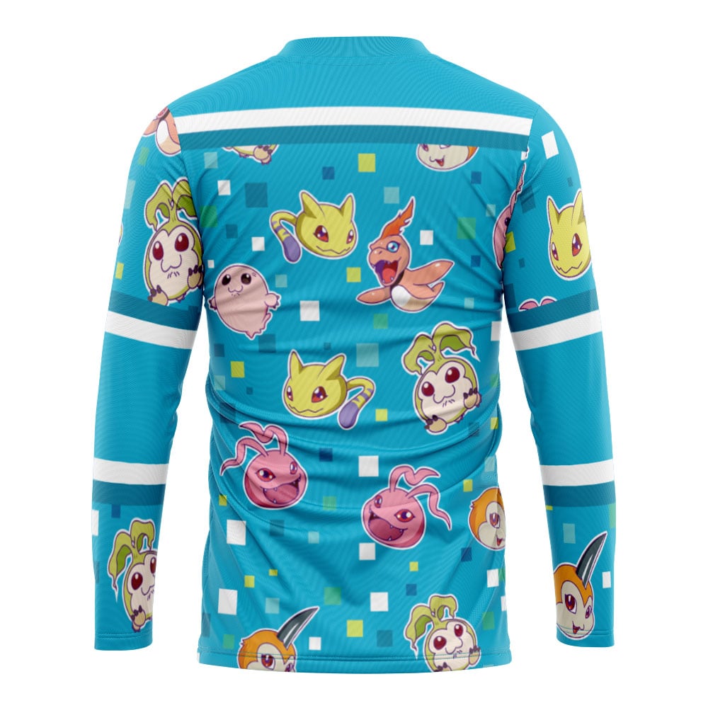 Digimon Pattern Digimon Hockey Jersey - Image 2