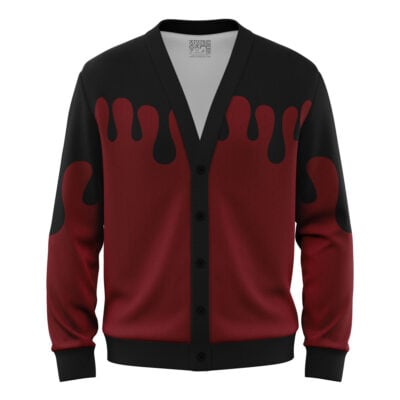 Doma Demon Slayer Knitted Cardigan Sweater