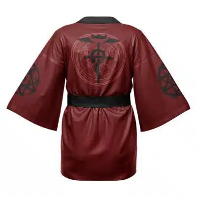 Edward Elric Full Metal Alchemist Happi Coat Haori Kimono