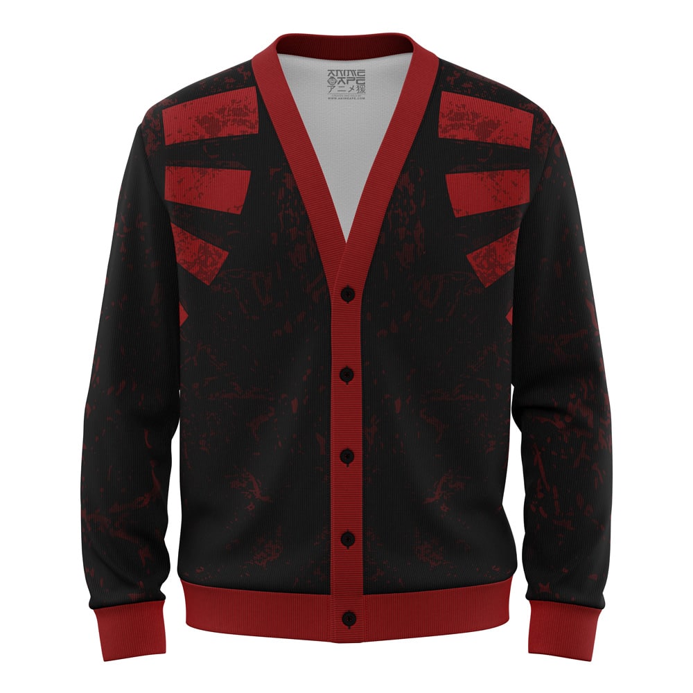 Eijiro My Hero Academia Knitted Cardigan Sweater