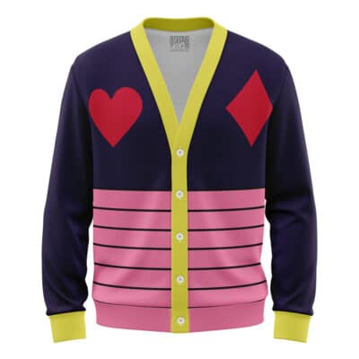 First Outfit Hisoka Hunter X Hunter Knitted Cardigan Sweater