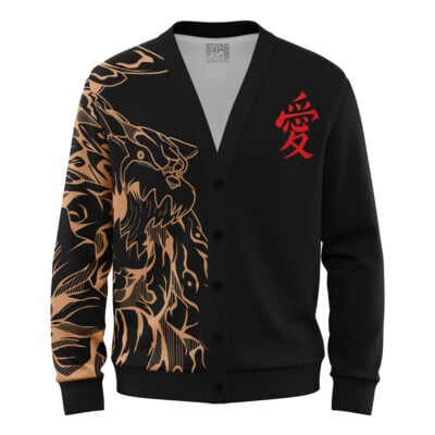 Gaara Shukaku Knitted Cardigan Sweater