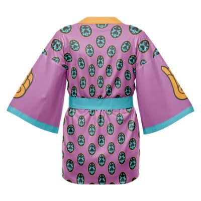 Giorno Anime Pattern Jojo's Bizarre Adventure Happi Coat Haori Kimono