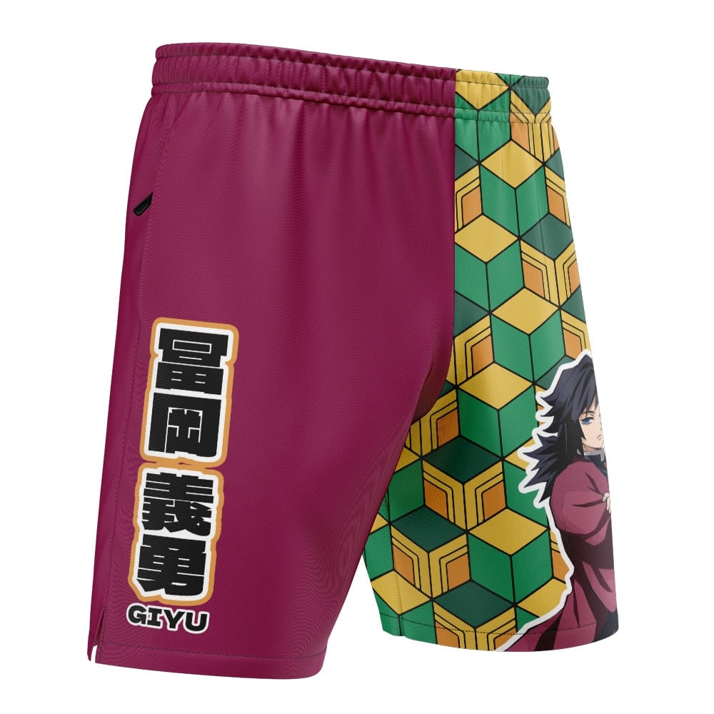 Giyu Tomioka Demon Slayer Versatile Shorts - Image 2