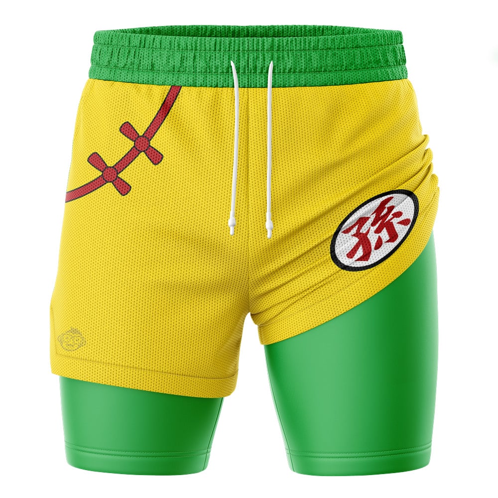Gohan DBZ 2-in-1 Performance Shorts - Image 3