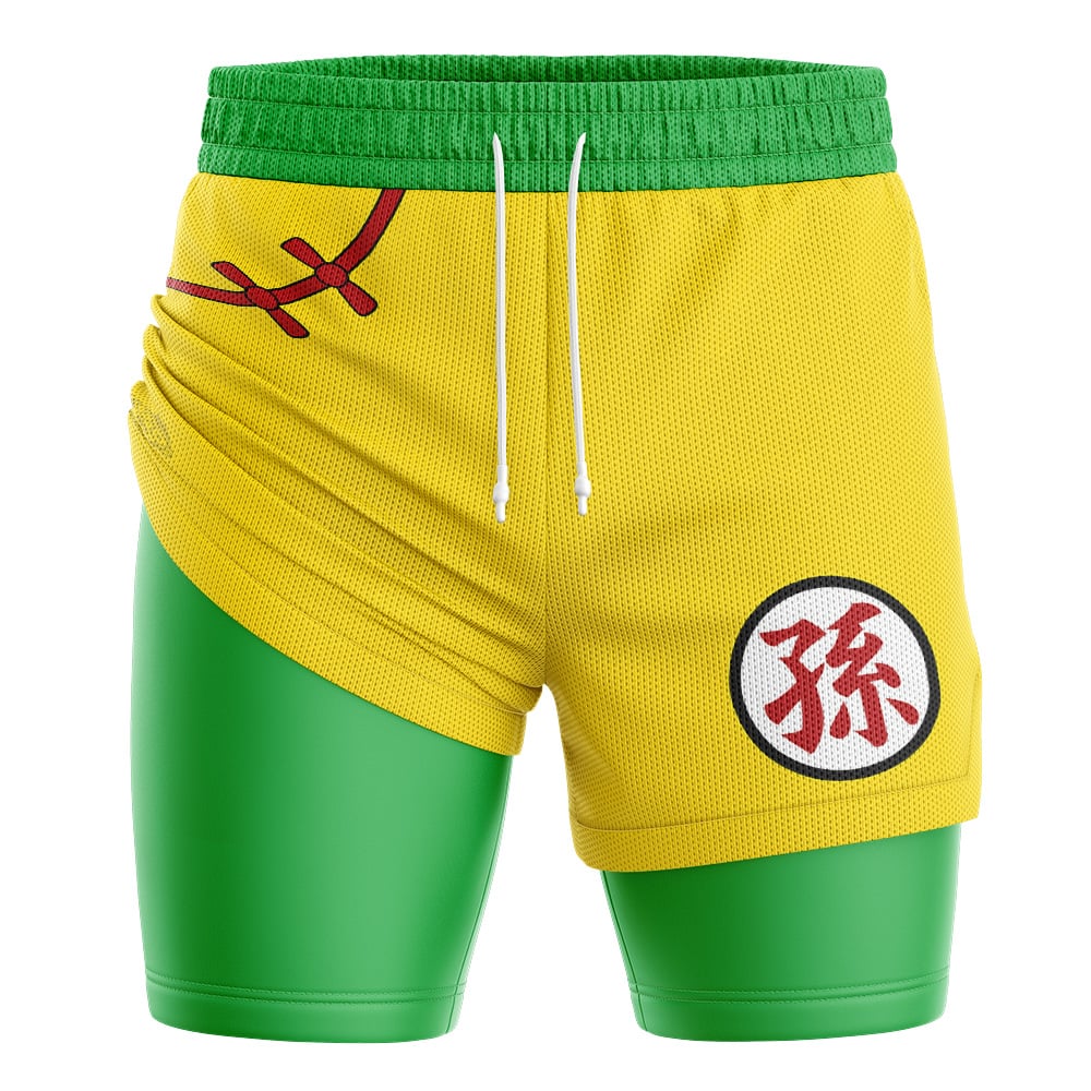 Gohan DBZ 2-in-1 Performance Shorts - Image 2