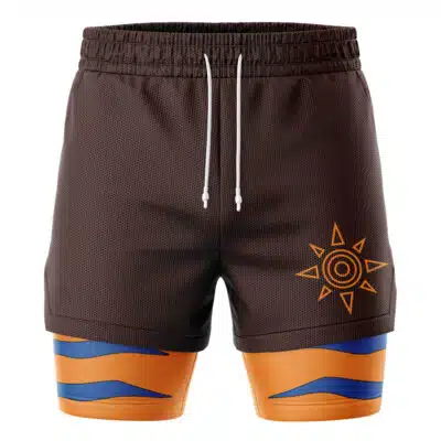 Greymon Digimon 2-in-1 Performance Shorts