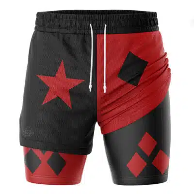 Harley Quinn V2 DC Comics 2-in-1 Performance Shorts