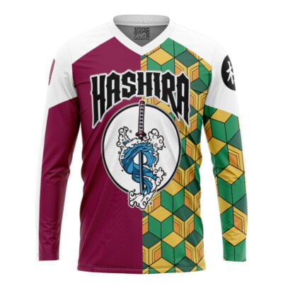 Hashira Giyu Demon Slayer Hockey Jersey