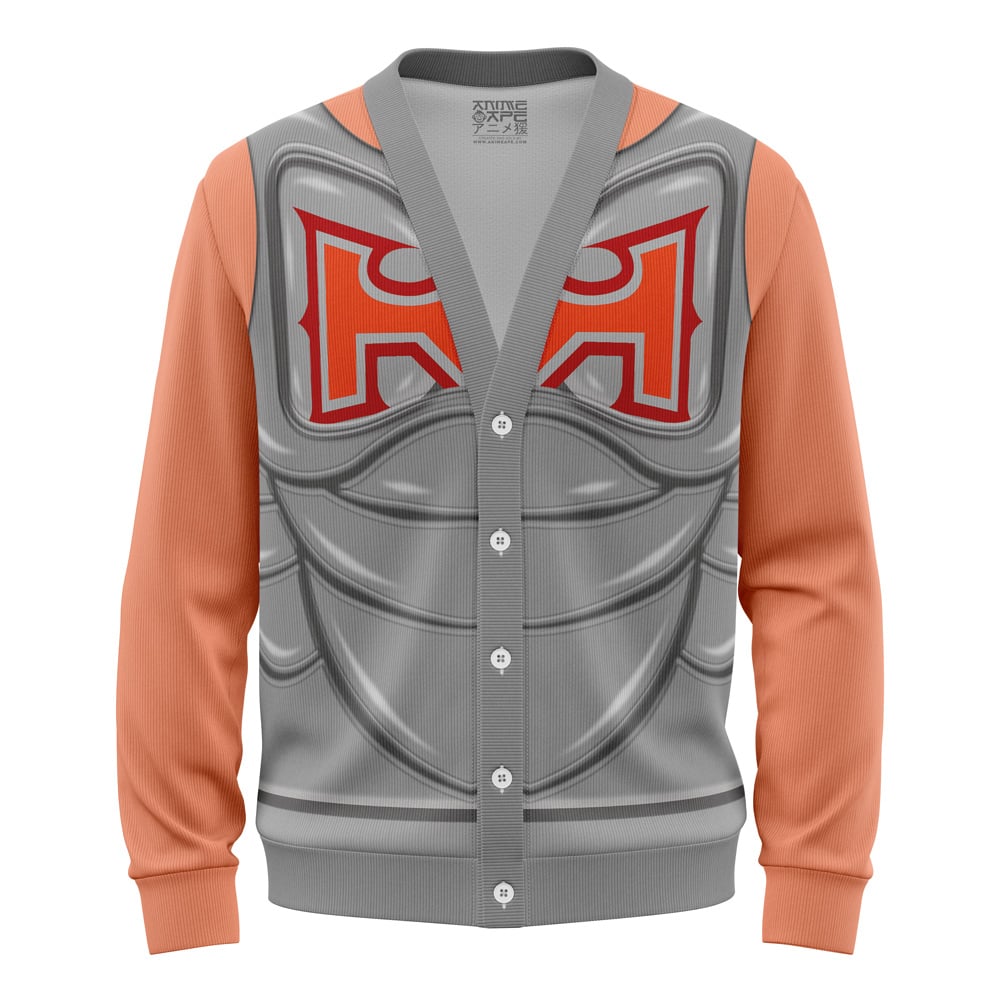 He-Man Battle Armor He-Man Masters of the Universe Knitted Cardigan Sweater