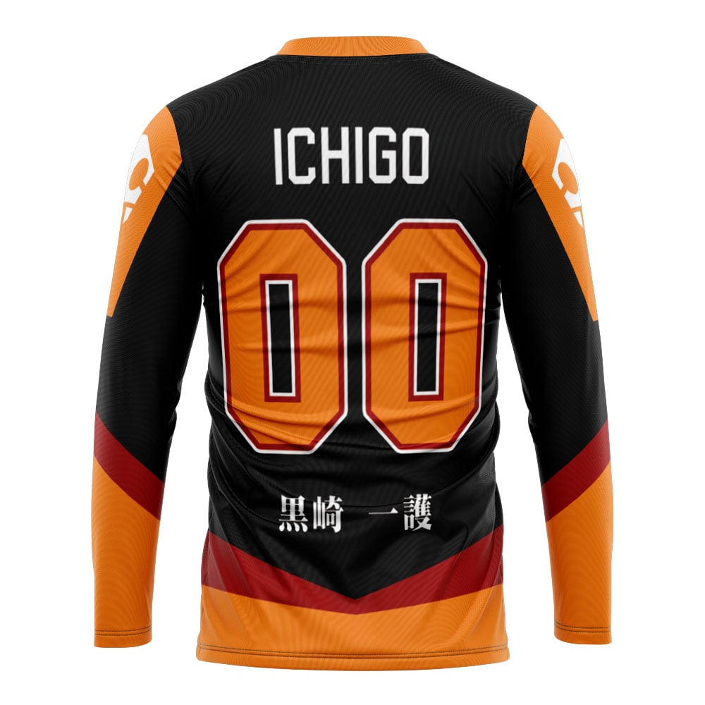 Ichigo Soul Reaper Bleach Hockey Jersey - Image 2