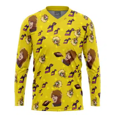 It Was Me Dio Pattern Jojo's Bizarre Adventure Hockey Jersey