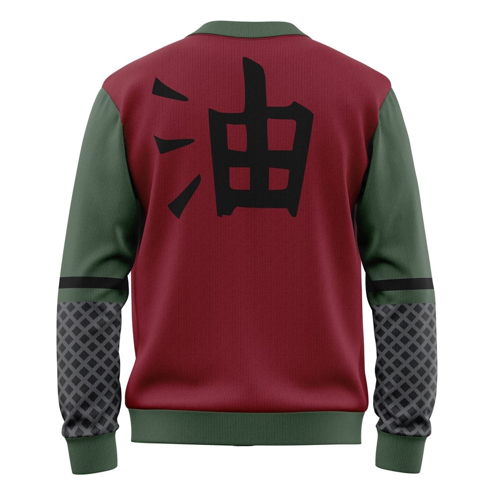 Jiraiya Shippuden Knitted Cardigan Sweater - Image 2