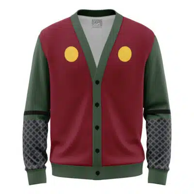 Jiraiya Shippuden Knitted Cardigan Sweater
