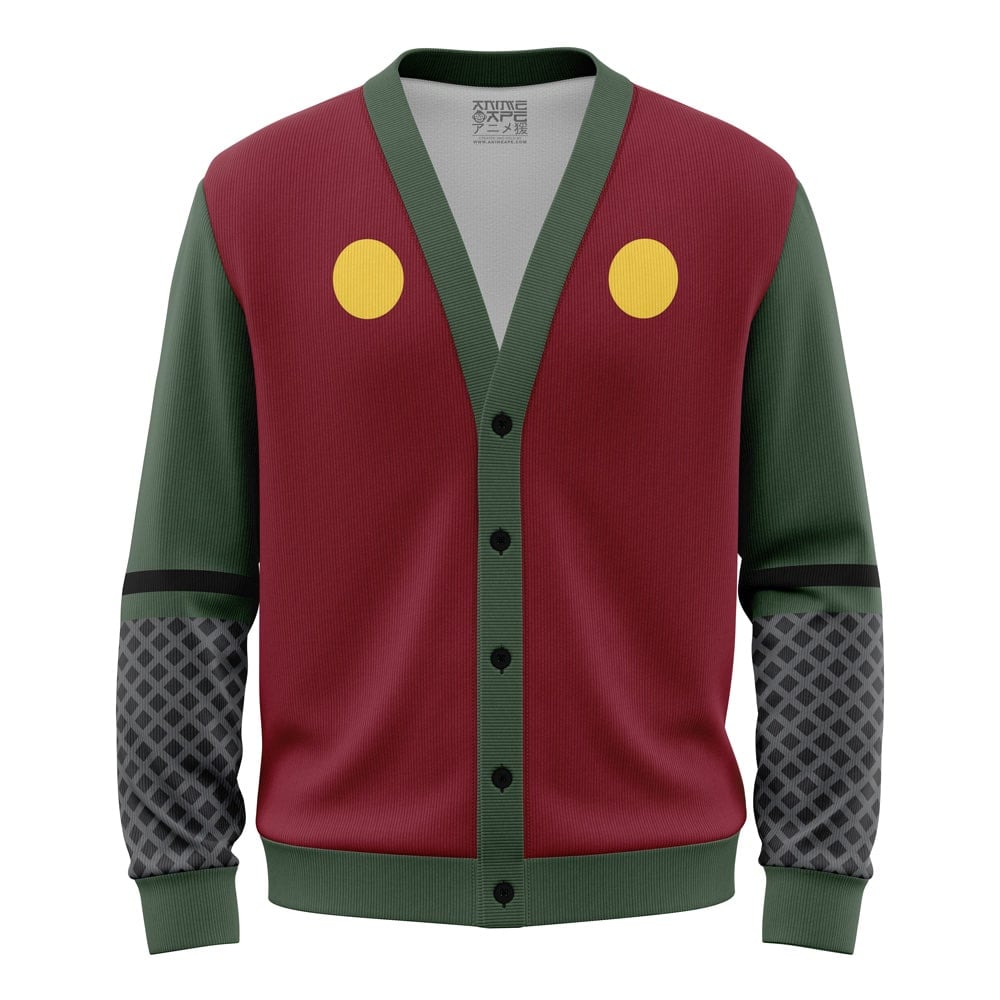 Jiraiya Shippuden Knitted Cardigan Sweater