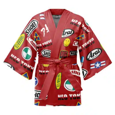 Kaneda Bike Decals Akira Happi Coat Haori Kimono
