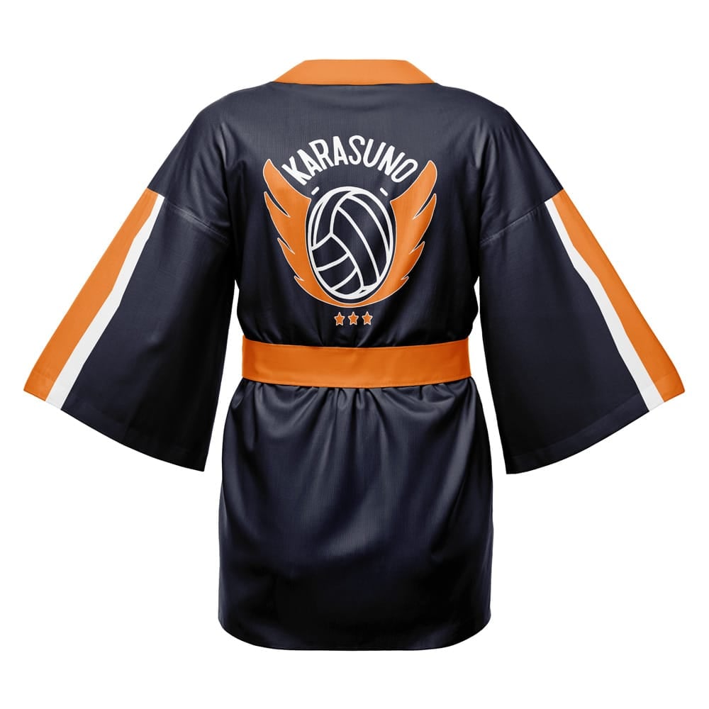 Karasuno Haikyu Happi Coat Haori Kimono - Image 2