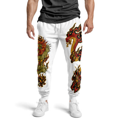 Kazuya Mishima Dragon Pants Tekken Sweatpants