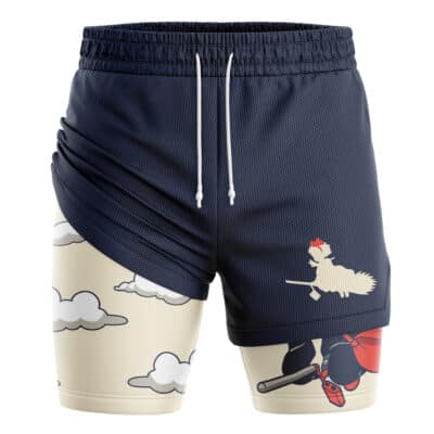 Kiki's Delivery Service Studio Ghibli 2-in-1 Performance Shorts