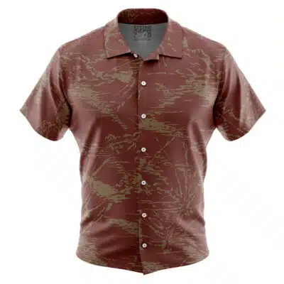 Kiryu Kazuma Beach Shirt Tekken Button Up Hawaiian Shirt