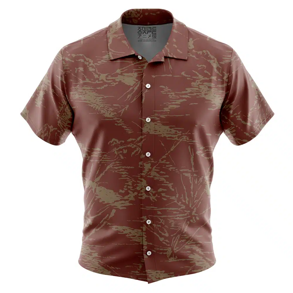 Kiryu Kazuma Beach Shirt Tekken Button Up Hawaiian Shirt