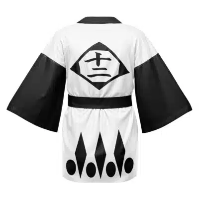 Mayuri Kurotsuchi Bleach Happi Coat Haori Kimono