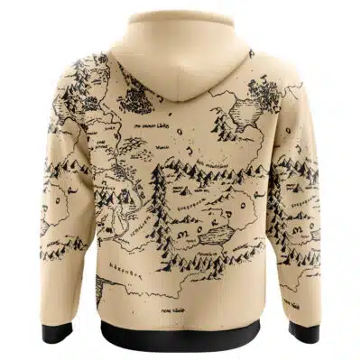 Middle-Earth Map The Lord of the Rings Hoodie