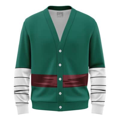 Rock Lee Shippuden Knitted Cardigan Sweater