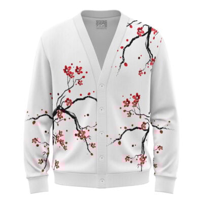 Sakura Miku Cherry Blossom Project DIVA  Knitted Cardigan Sweater