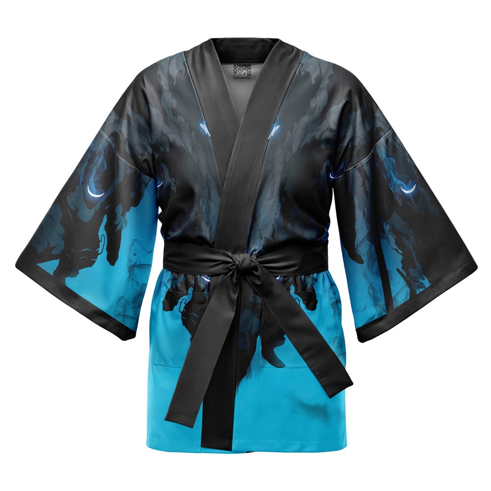 Shadow Monarch Solo Leveling Happi Coat Haori Kimono - Image 2