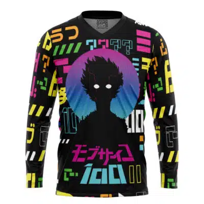 Shigeo Kageyama Mob Psycho 100 Hockey Jersey