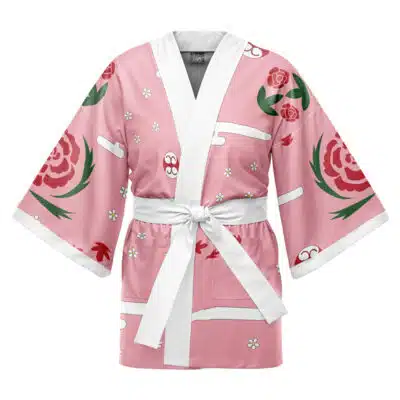 Shunsui Kyoraku Bleach Happi Coat Haori Kimono