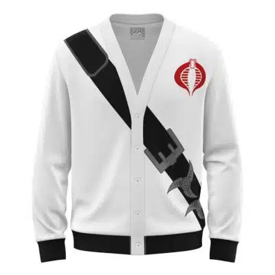Storm Shadow GI Joe Knitted Cardigan Sweater