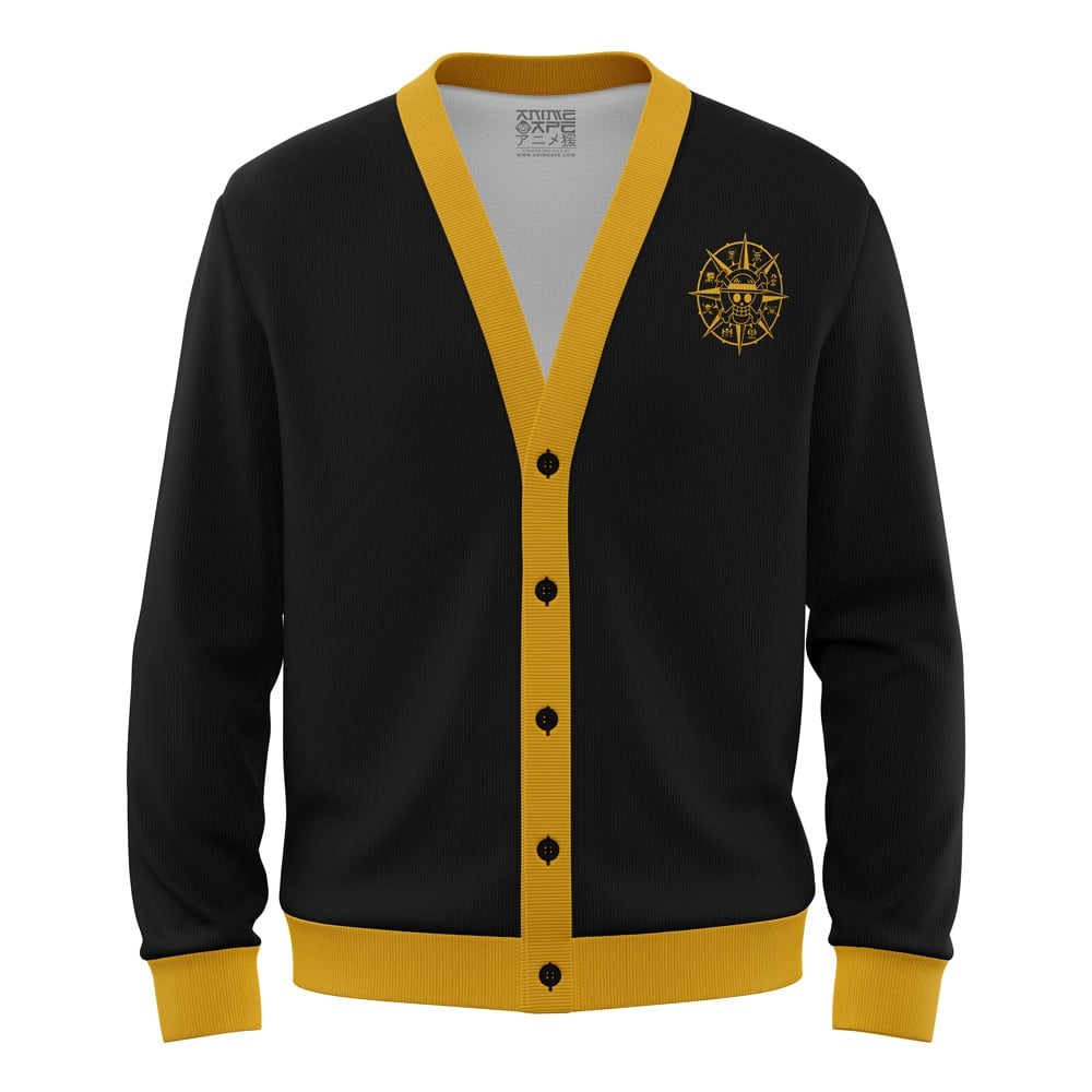 Straw Hat Grand Fleet One Piece Knitted Cardigan Sweater