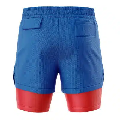 Superman V2 DC Comics 2-in-1 Performance Shorts