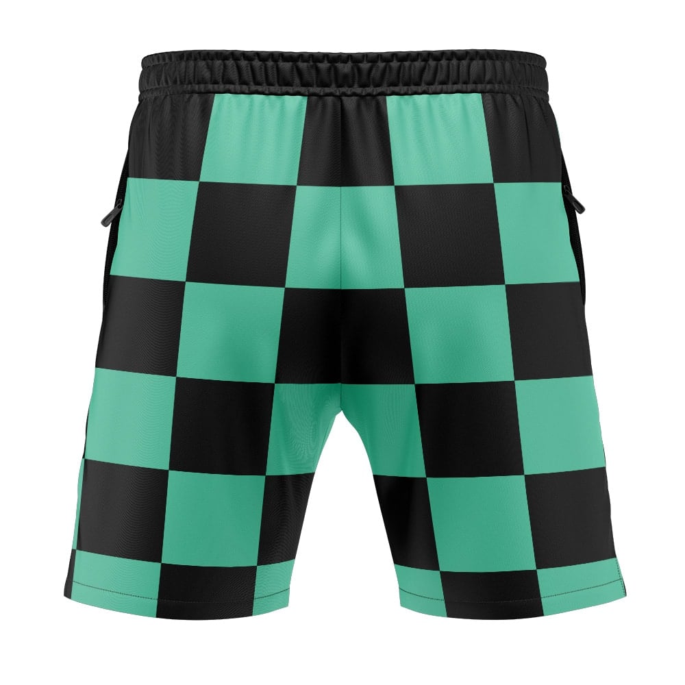 Tanjiro Kamado Demon Slayer Versatile Shorts - Image 2