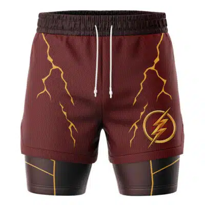 The Flash V2 DC Comics 2-in-1 Performance Shorts