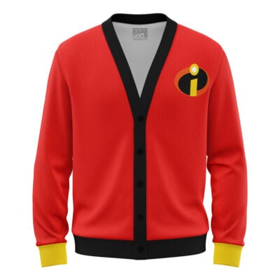 The Incredibles Uniform DisneyKnitted Cardigan Sweater