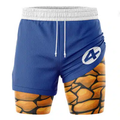 The Thing Fantastic Four Marvel 2-in-1 Performance Shorts