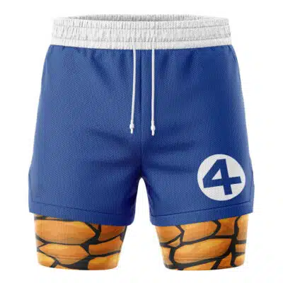 The Thing Fantastic Four Marvel 2-in-1 Performance Shorts