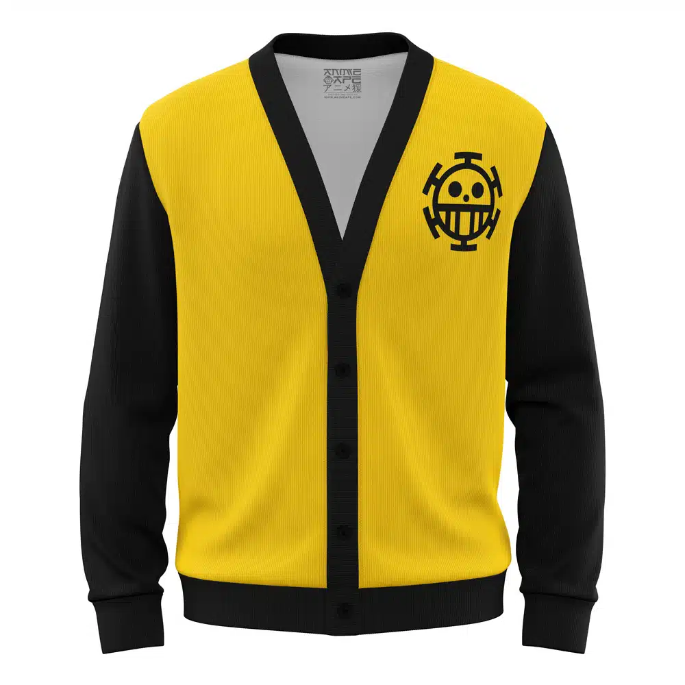 Trafalgar Law One Piece Knitted Cardigan Sweater