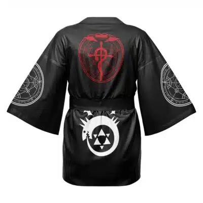 Transmutation Circle Full Metal Alchemist Happi Coat Haori Kimono