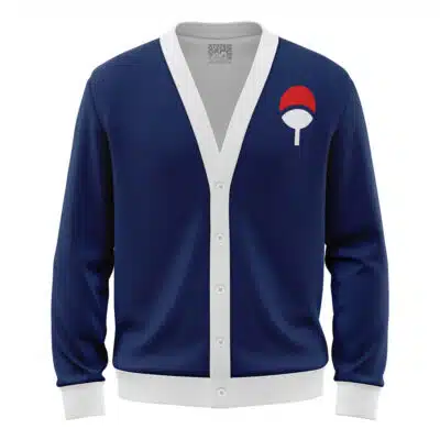 Uchiha Clan Shippuden Knitted Cardigan Sweater