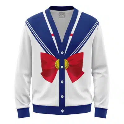 Usagi Tsukino Sailor Moon Knitted Cardigan Sweater