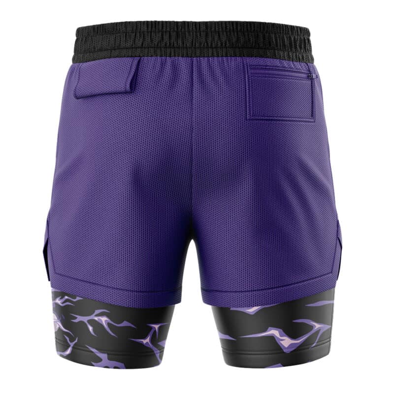 Vegeta Ultra Ego DBZ 2-in-1 Performance Shorts | Anime Ape