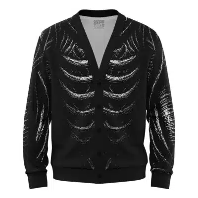Xenomorph Alien Knitted Cardigan Sweater