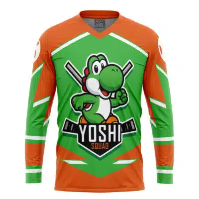 Yoshi Super Mario Bros Hockey Jersey