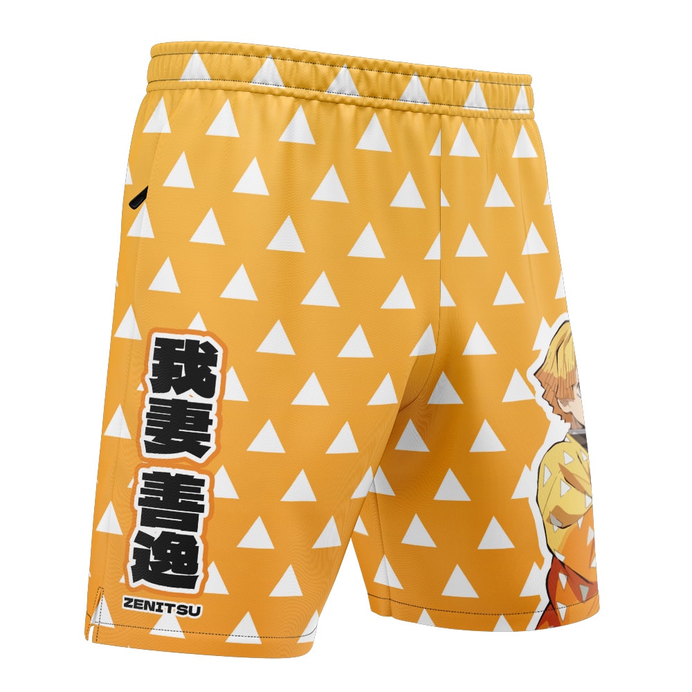 Zenitsu Agatsuma Demon Slayer Versatile Shorts - Image 4